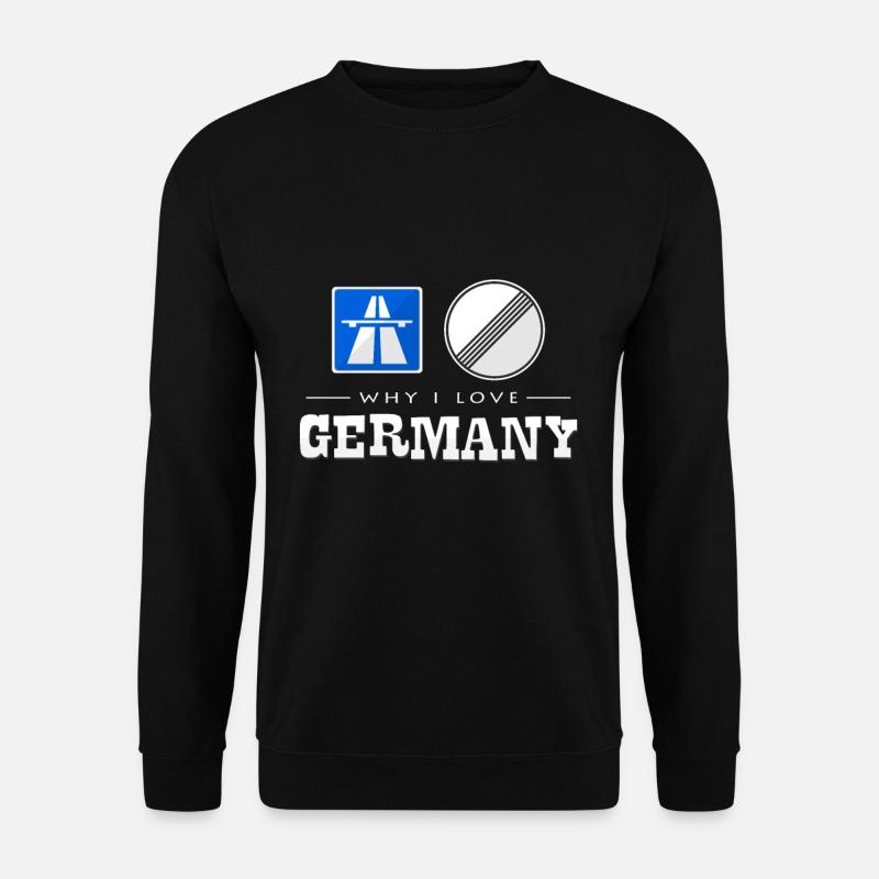 Deutschland - Unisex Pullover - Schwarz