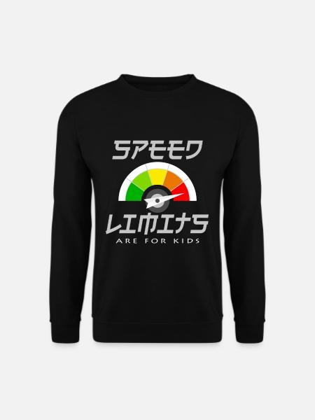 speed limit - Unisex Sweatshirt - black