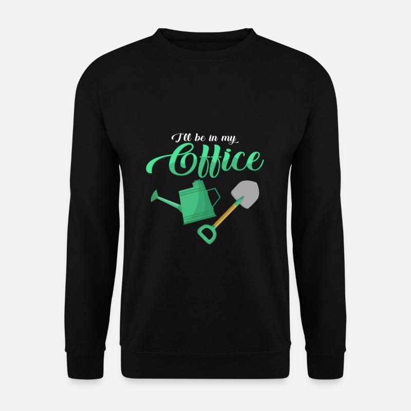 Garten - Unisex Pullover - Schwarz