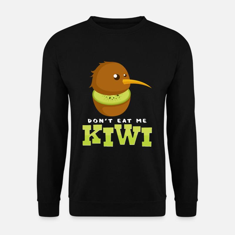 Kiwi - Unisex Pullover - Schwarz