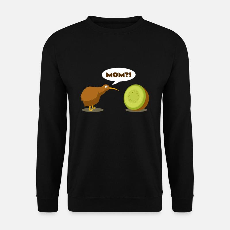 Kiwi bird kiwi fruit - Unisex Sweatshirt - black