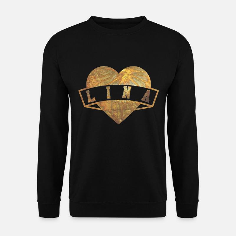 Lina - Unisex Pullover - Schwarz