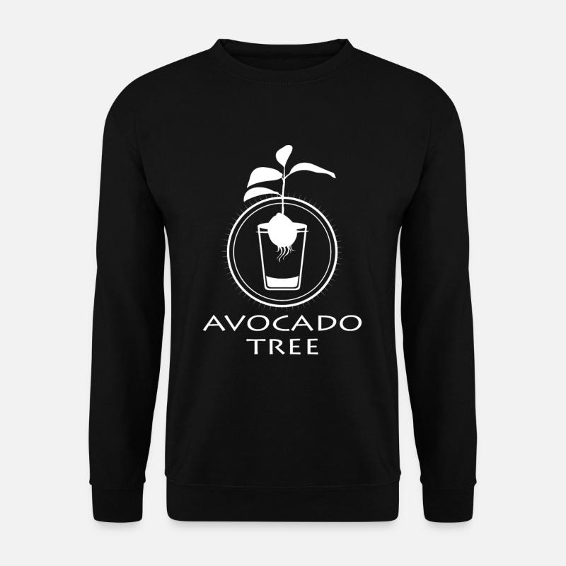 Avocado-Schössling - Unisex Pullover - Schwarz