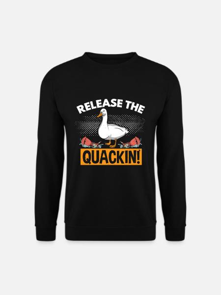 duck - Unisex Sweatshirt - black