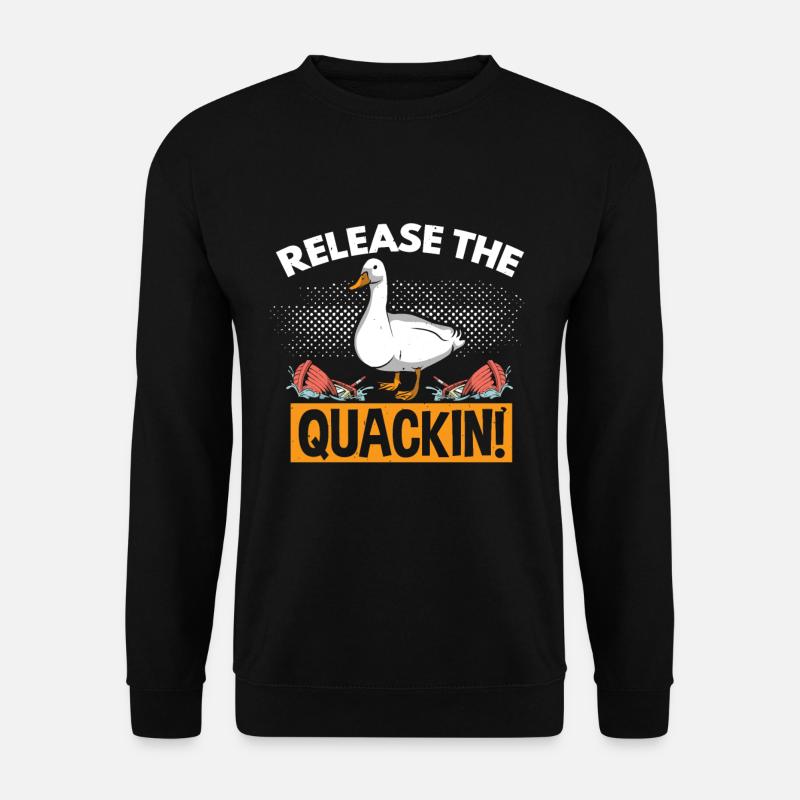 duck - Unisex Sweatshirt - black