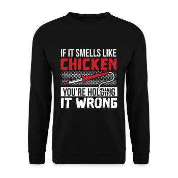 Electrical engineering - Unisex Sweatshirt - black - Front - Alina (178cm) & Michal (187cm)