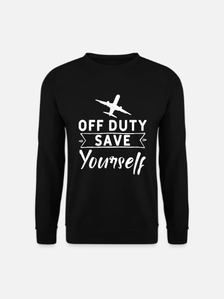 Pilot - Unisex Sweatshirt - black