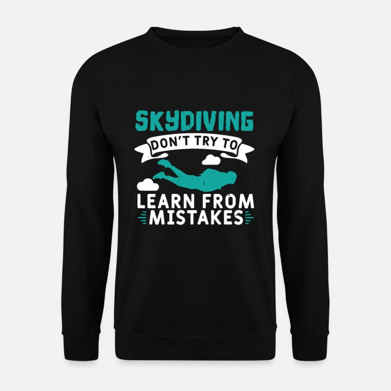 Parachute - Unisex Sweatshirt - black