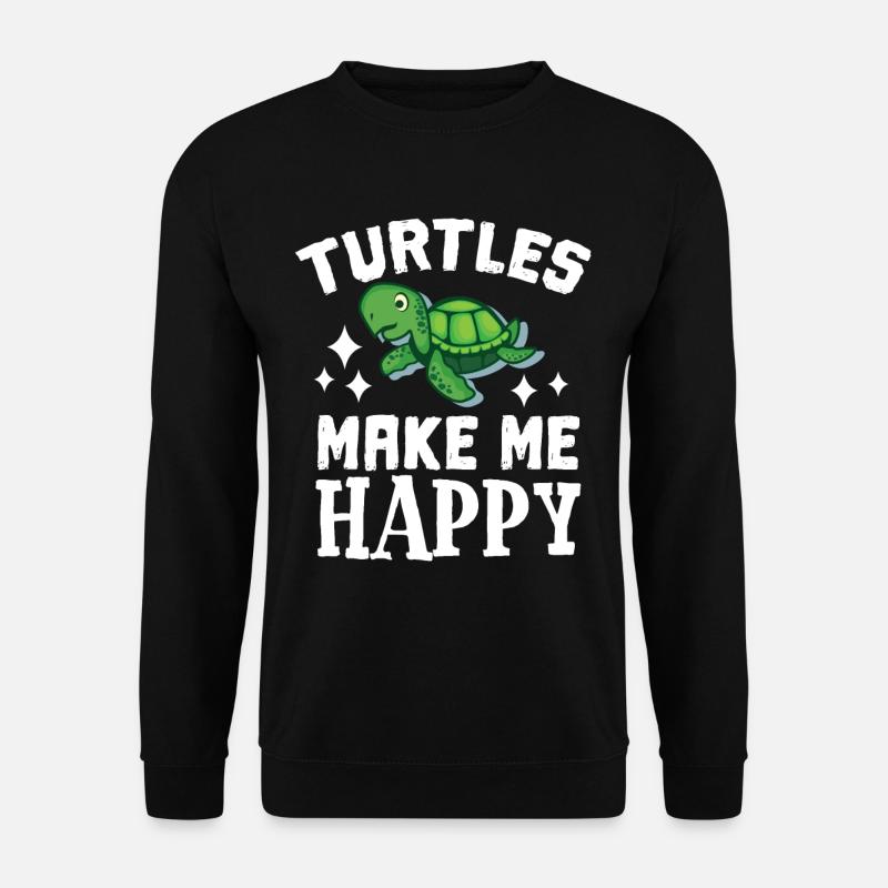 Tortue - Sweat-shirt Unisexe - noir
