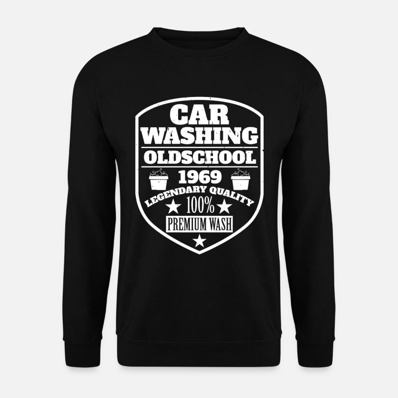 Auto Waschen - Unisex Pullover - Schwarz