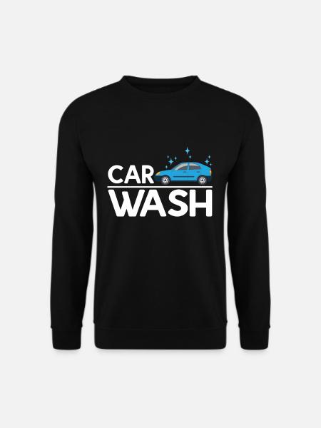 Self-service washing box - Unisex Sweatshirt - black
