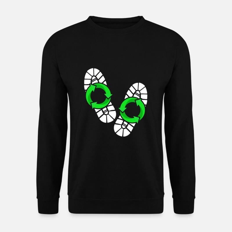 Ecological Footprint - Unisex Sweatshirt - black