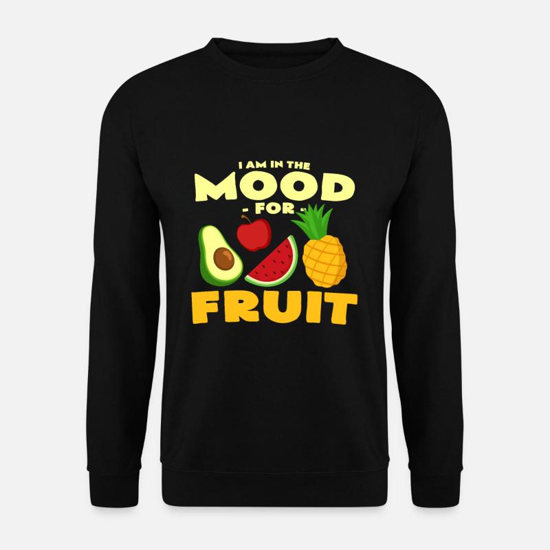 Früchte - Unisex Pullover - Schwarz