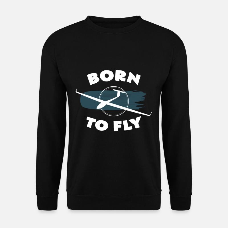 Born to fly - Unisex Sweatshirt - black