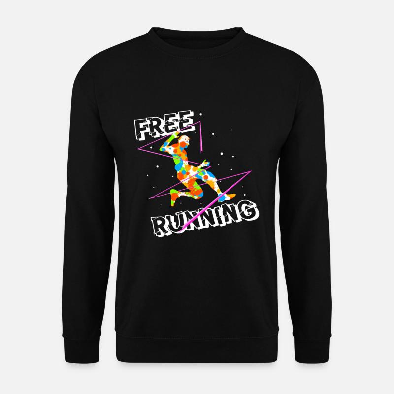Freerunner - Unisex Pullover - Schwarz