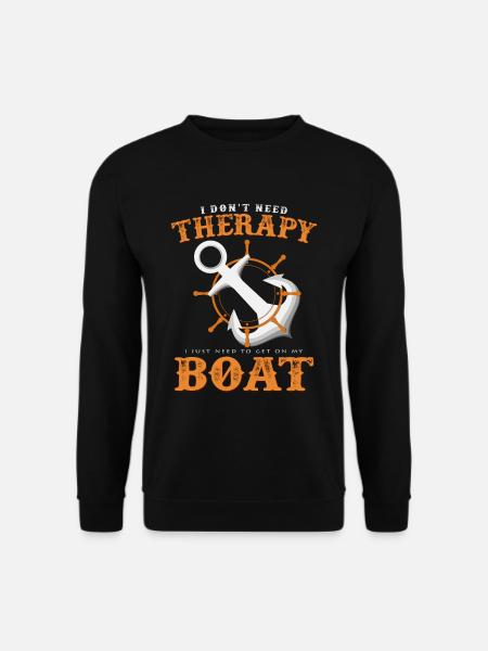 Boot - Unisex Pullover - Schwarz