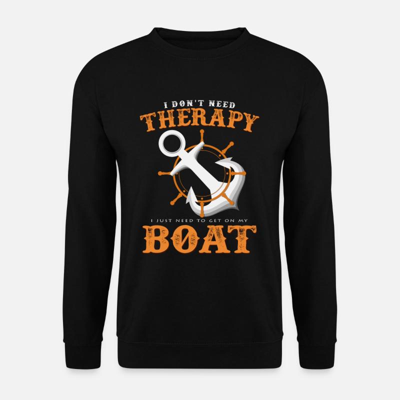 boat - Unisex Sweatshirt - black