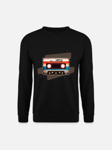 Kassette 1980 - Unisex Pullover - Schwarz