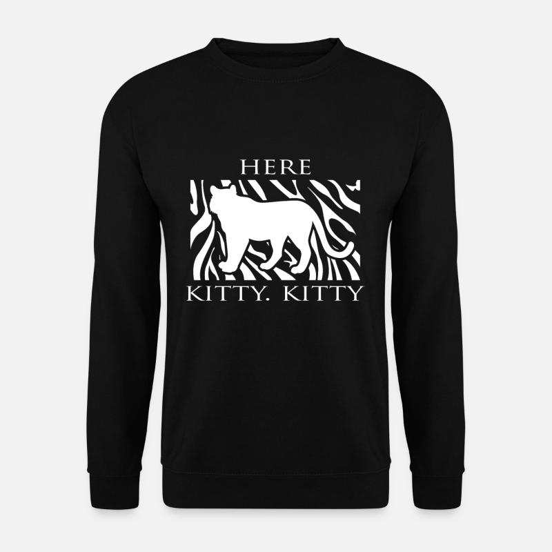 Raubkatze - Unisex Pullover - Schwarz