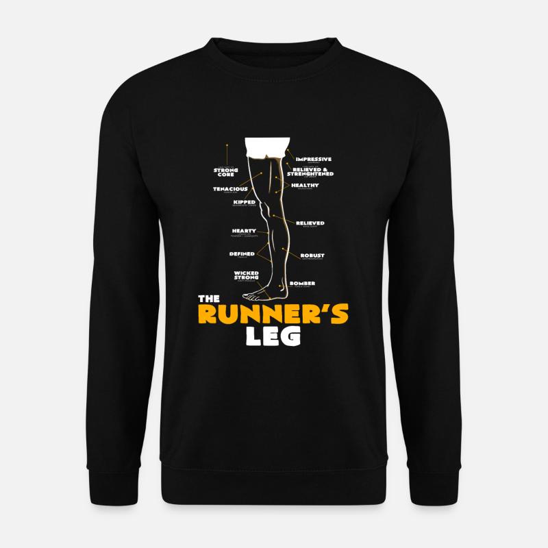runner - Unisex Sweatshirt - black