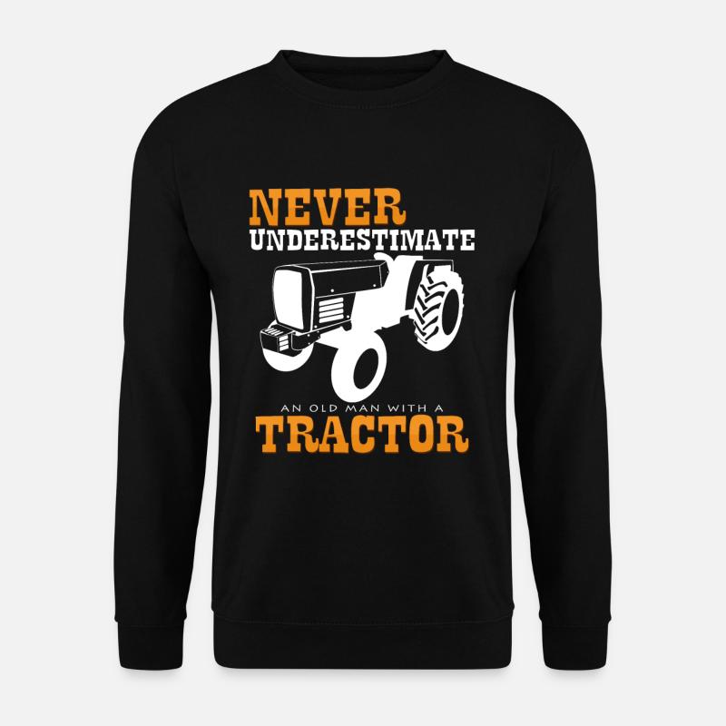 tractor - Unisex Sweatshirt - black
