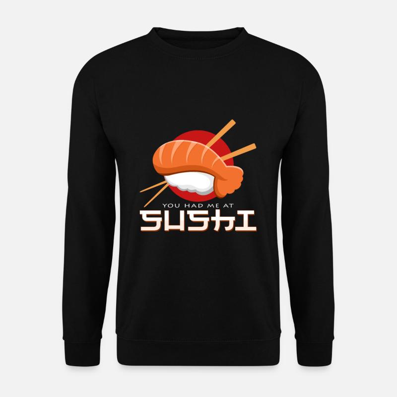 Sushi - Unisex Pullover - Schwarz
