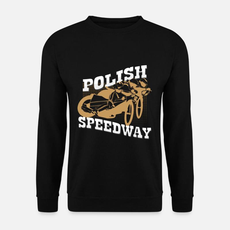 Speedway Pologne - Sweat-shirt Unisexe - noir
