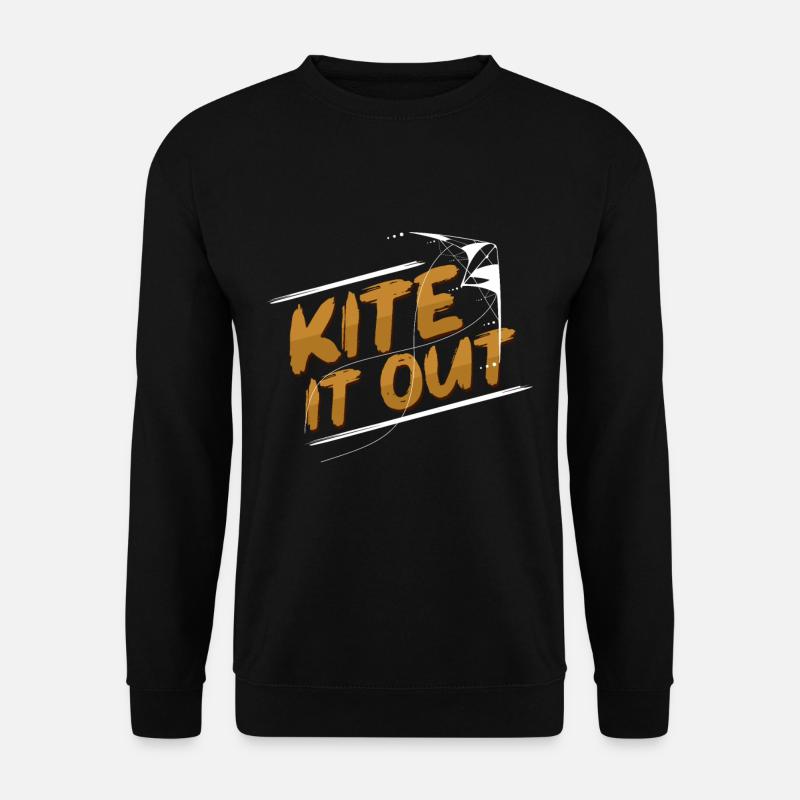 kite - Unisex Sweatshirt - black