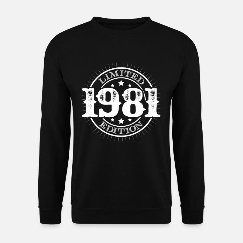 1981 - Unisex Pullover - Schwarz