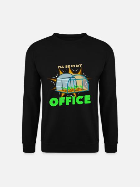 Je suis au bureau - Sweat-shirt Unisexe - noir