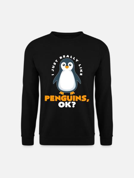 Emperor penguin - Unisex Sweatshirt - black
