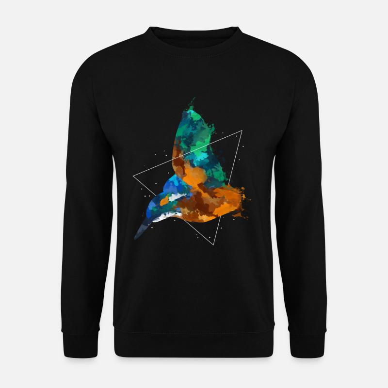 Eisvogel - Unisex Pullover - Schwarz
