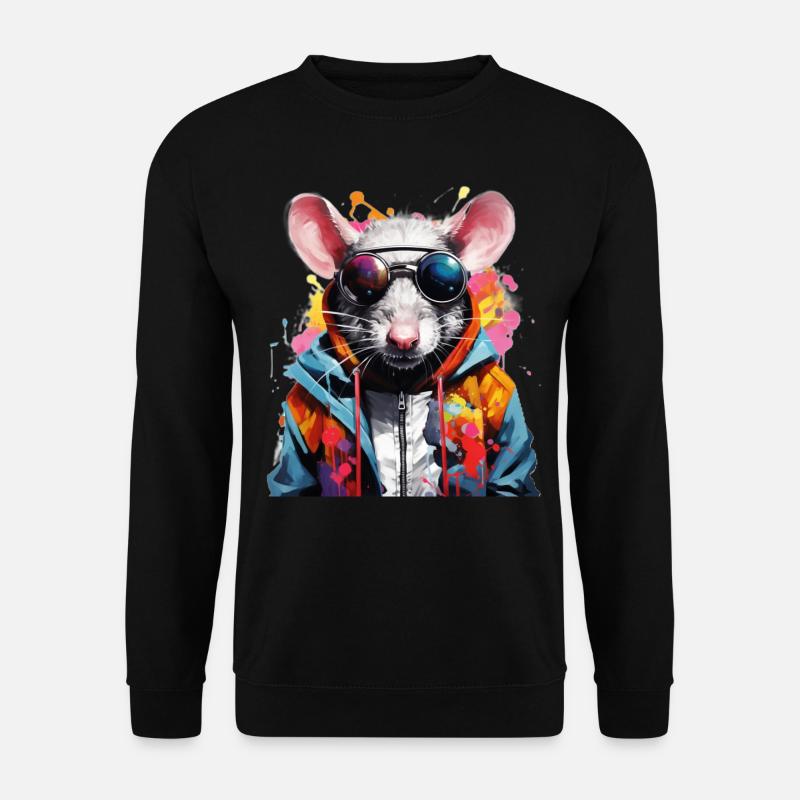 Nagetier - Unisex Pullover - Schwarz