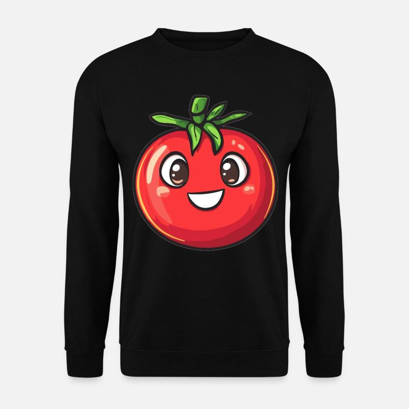 Happy tomato - Unisex Sweatshirt - black
