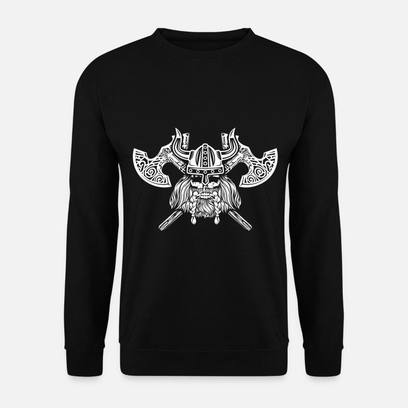 Wikinger Kämpfer - Unisex Pullover - Schwarz