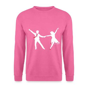 Swing Tanzpaar - Unisex Pullover - Pink - Vorne