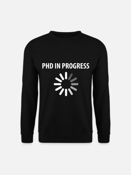Dissertation PHD Doktor - Unisex Pullover - Schwarz
