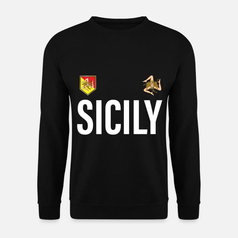 Sicily Jersey 01 - Unisex Sweatshirt - black