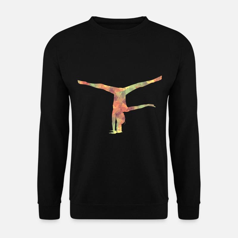 Gymnastique Handstand - Sweat-shirt Unisexe - noir