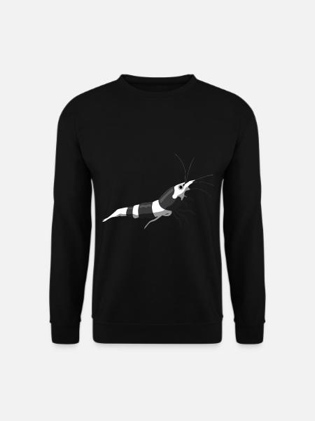 Crevettes bourdon - Sweat-shirt Unisexe - noir