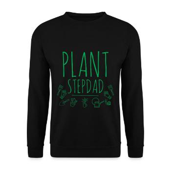 Plant Stepdad 2 - Unisex Pullover - Schwarz - Vorne - Alina (178cm) & Michal (187cm)