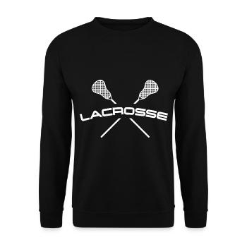 lacrosse - Unisex Sweatshirt - black - Front - Alina (178cm) & Michal (187cm)