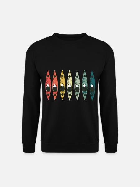 Club de kayak - Sweat-shirt Unisexe - noir