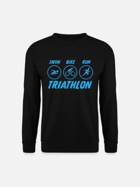 triathlon - Unisex Pullover - Schwarz