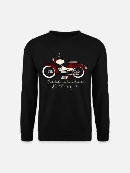 Simson Star SR4-1 - DDR - Ostdeutsches Kulturgut - Unisex Pullover - Schwarz