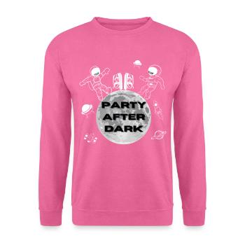 FÊTE APRÈS LA TOMBÉE DE LA NUIT - Sweat-shirt Unisexe - rose - Devant
