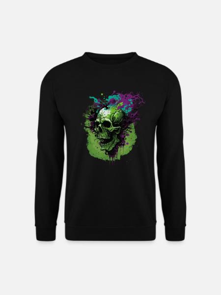 Crâne - Sweat-shirt Unisexe - noir