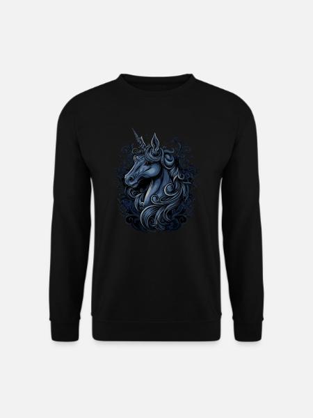 Einhorn Fantasy - Unisex Pullover - Schwarz
