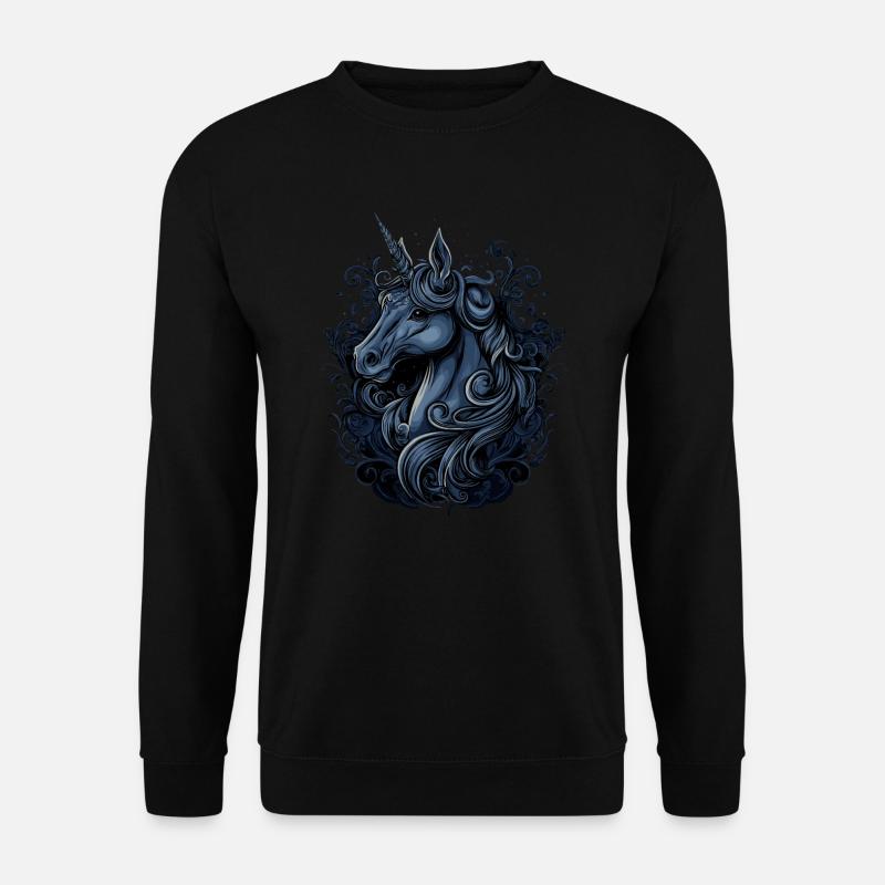 Einhorn Fantasy - Unisex Pullover - Schwarz