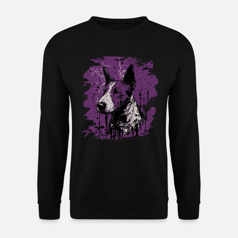 Bullterrier - Unisex Pullover - Schwarz
